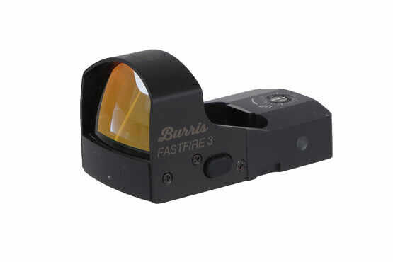 The Burris FastFire 3 red dot sight has extremely clear glass and attaches to picatinny rails